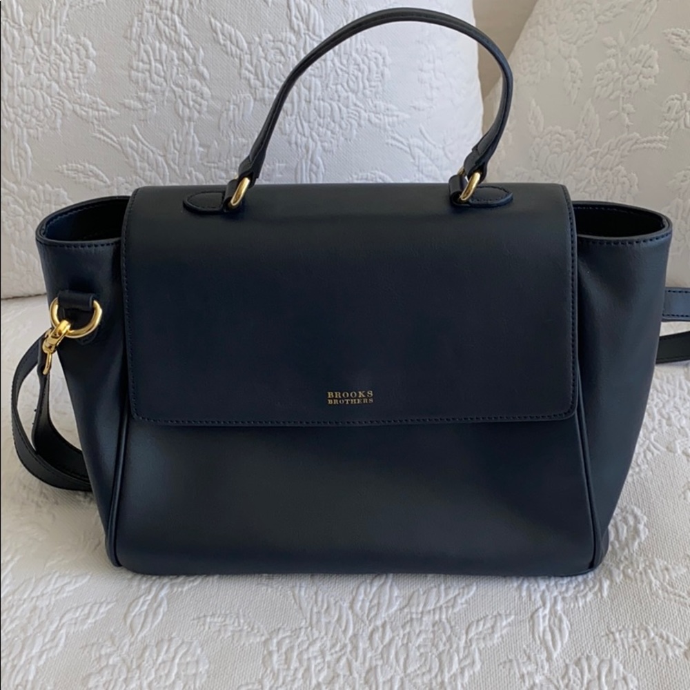Brooks Brothers Navy Crossbody Bag - Picture 12 of 12